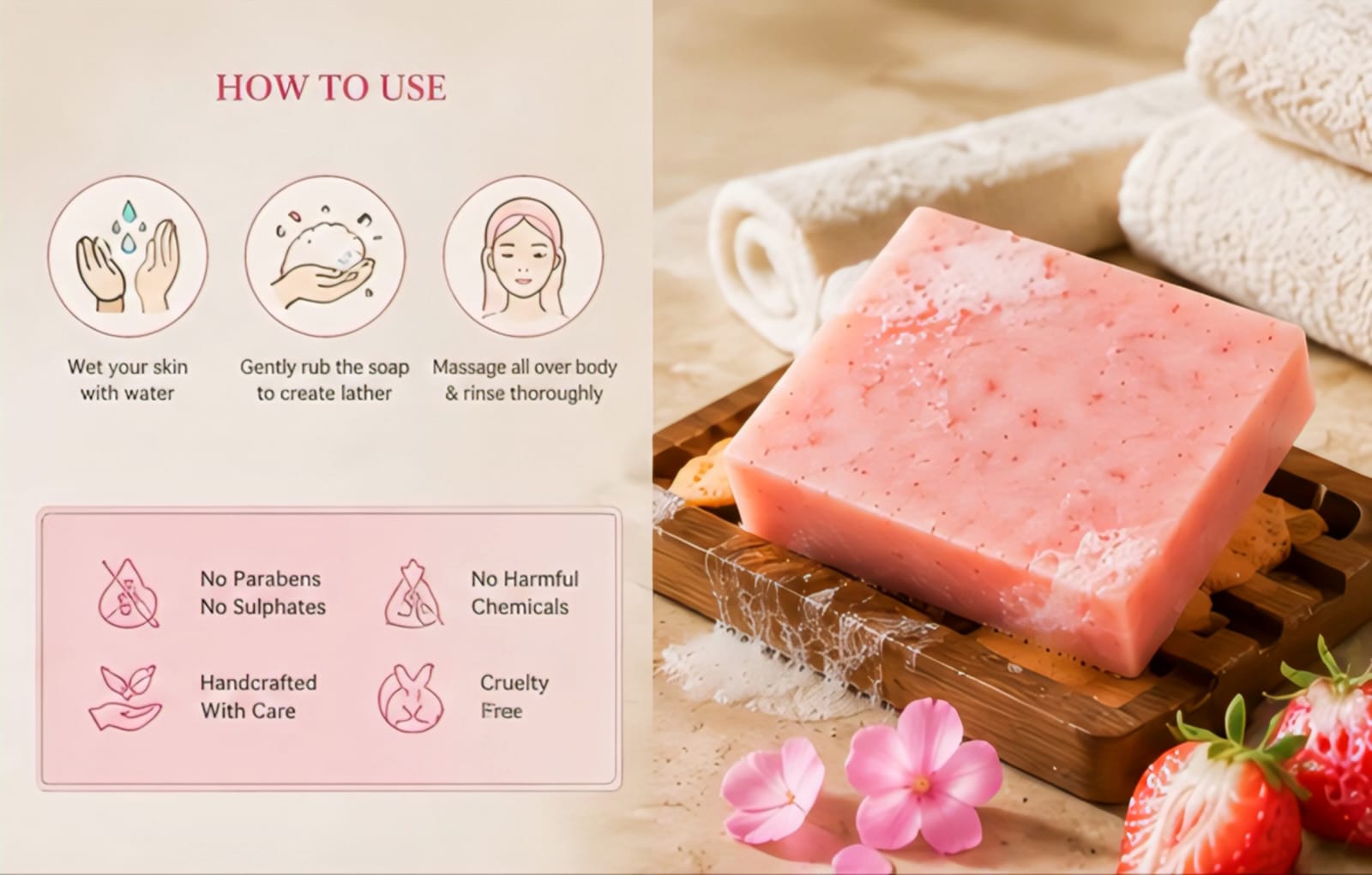 earthloom india strawberry goat milk soap earthloom india strawberry goat milk soap