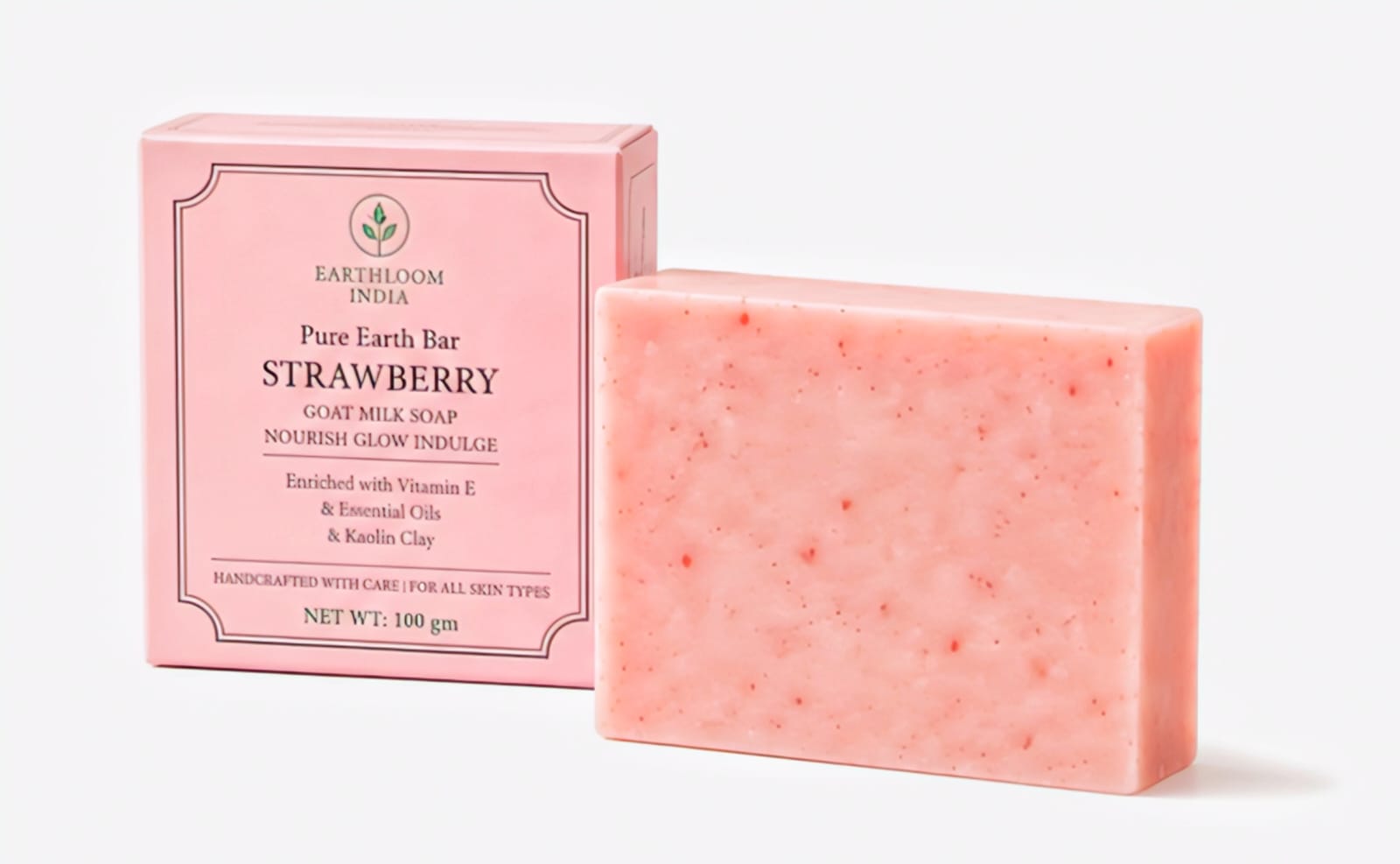 earthloom india strawberry goat milk soap earthloom india strawberry goat milk soap